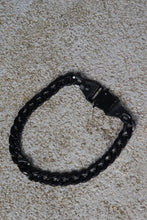 Load image into Gallery viewer, Matte Black Industrial Chain Necklace