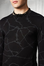 Load image into Gallery viewer, Matte Black Industrial Chain Necklace