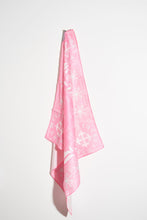 Load image into Gallery viewer, Pink & White Gothic Bandana
